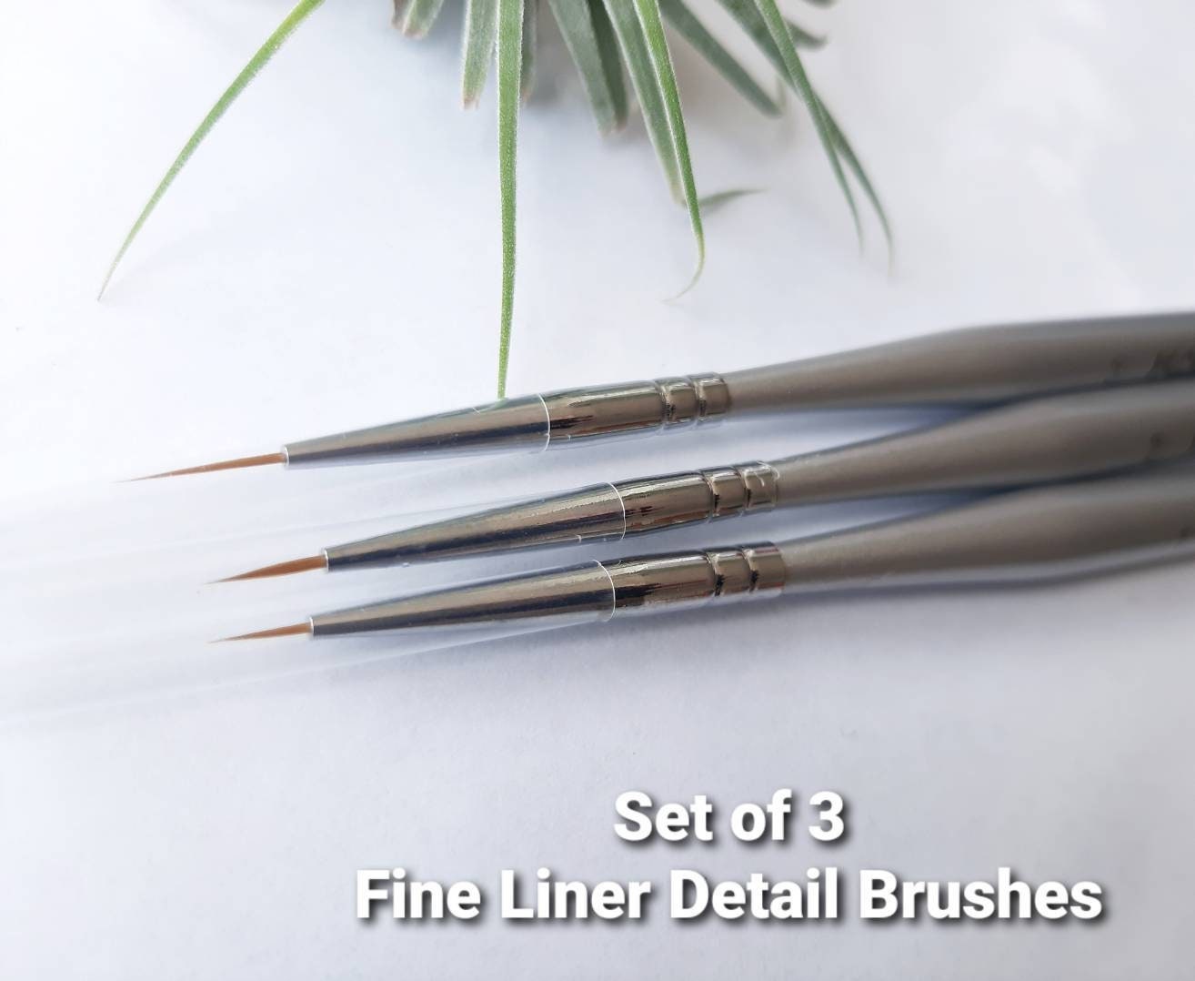 Micro Detail Brush Set 15pcs Miniature Painting Brushes for Fine
