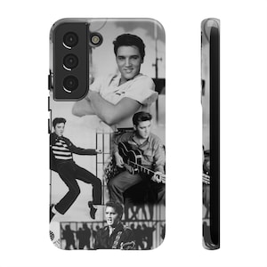 iPhone 16 Elvis Collage Hüllen, Aesthetic Vintage iPhone 15, 15 Pro, 15 Plus, 15 Pro Max, Samsung Galaxy S23 und Galaxy S22 Varianten