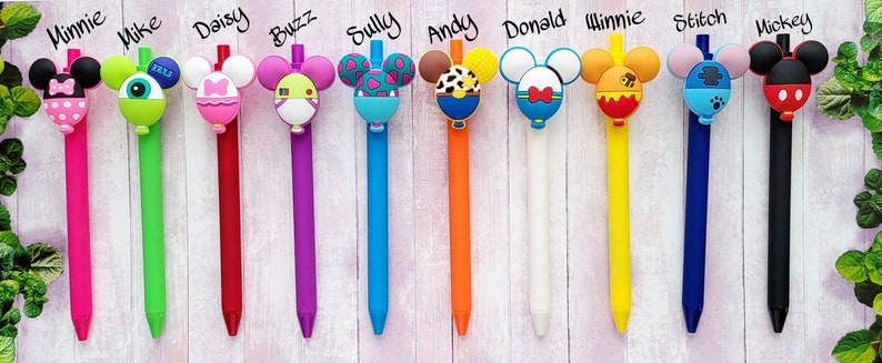 Disney Pens On Sale Retractable FE Character Autograph Pens DCL Fish Extender Gifts image 4