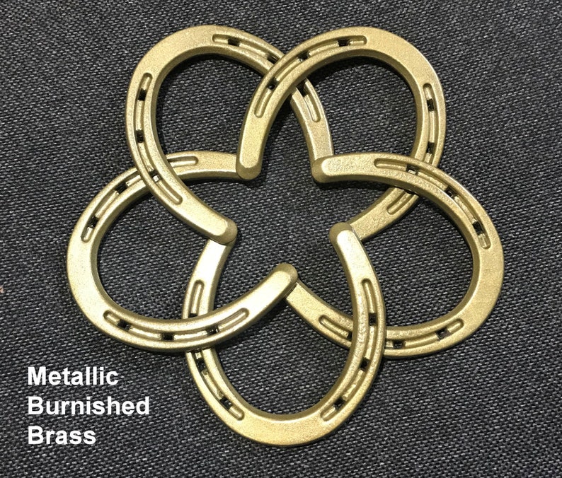 HORSESHOE Celtic Knot Texas Star Trivet / Hot Plate/ Wall Art Etsy