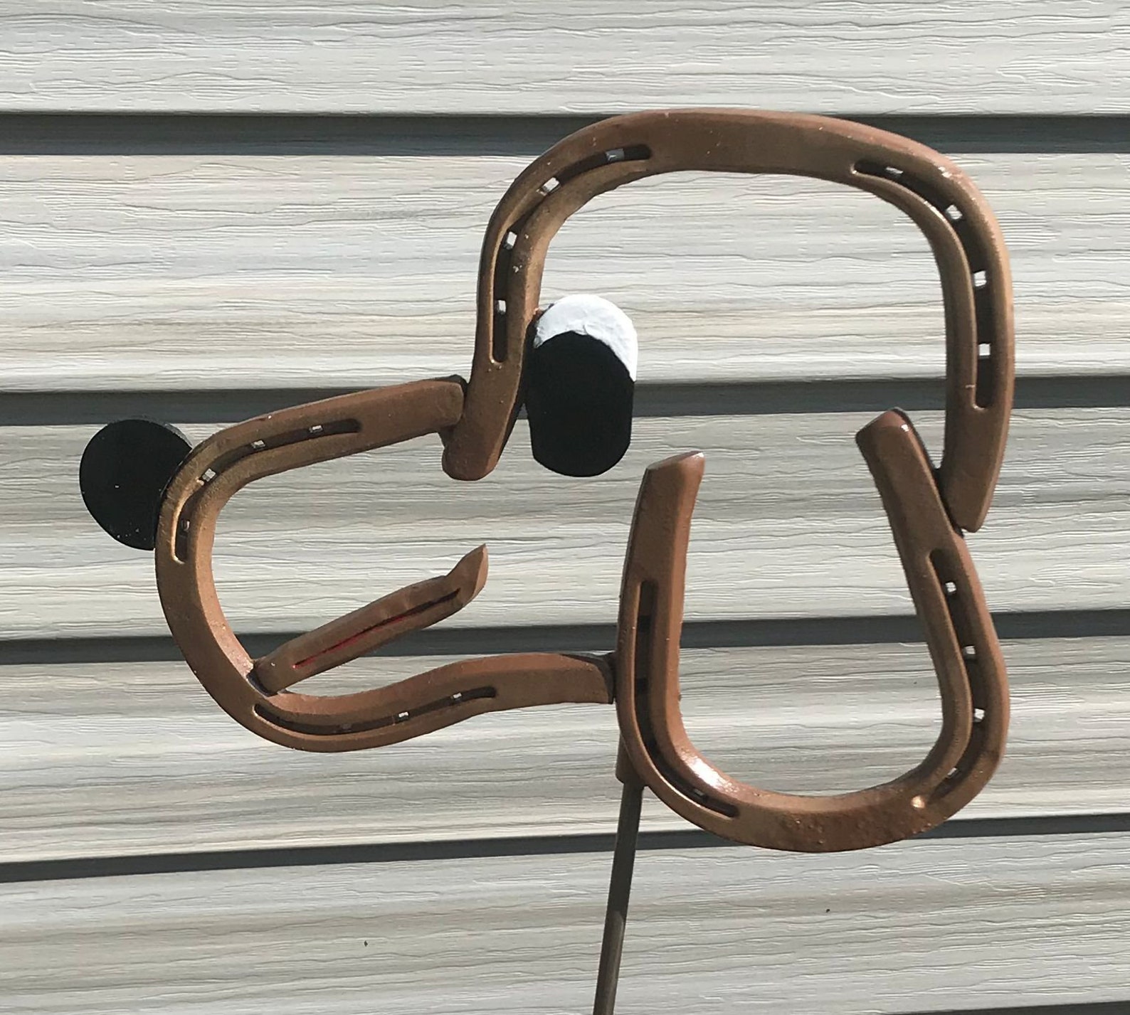 Adorable DOG Garden Stake INTERCHANGEABLE Hand & Etsy