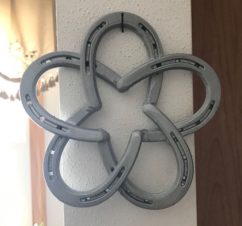 HORSESHOE Celtic Knot Texas Star Trivet / Hot Plate/ Wall Art Etsy