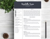 Modern Clean CV Resume Creative Professional Resume Template For Word Instant Download CV Bundle Cover Letter References