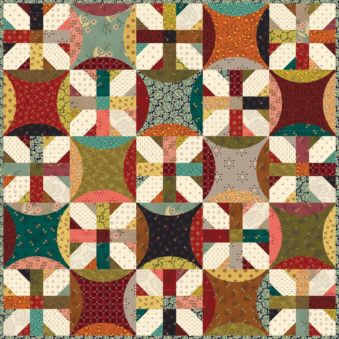Heartstrings Quilt Kit by Kim Diehl Simple Whatnots Club 10 Etsy