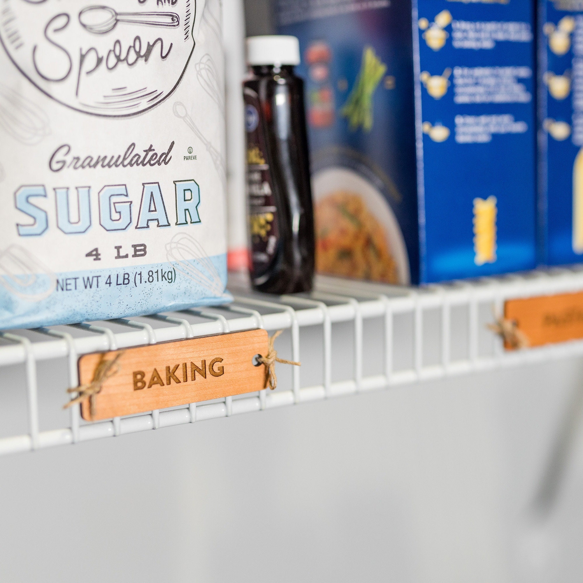 Kitchen Pantry Organizing Labels Pantry Shelves & Pantry Etsy