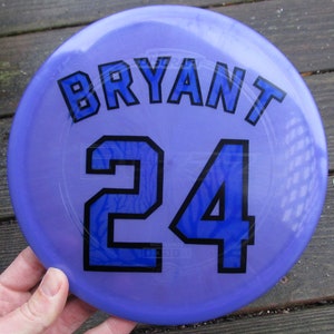 NEW Flat Pearly Discraft Elite Z Buzzz 175-176g custom Lakers Kobe dye disc golf art gift buzz midrange driver birthday Christmas