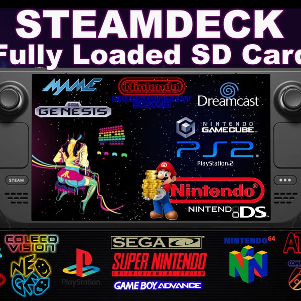 Sd Card Roms Etsy