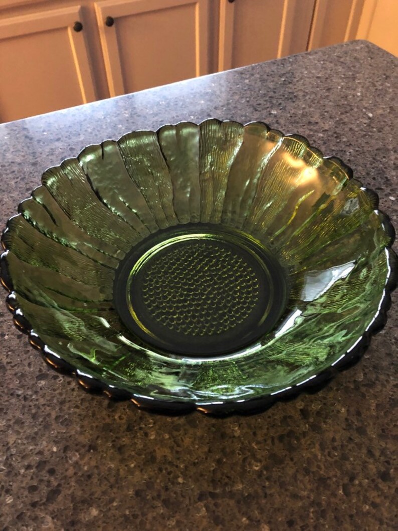 Country Garden Anchor Hocking 10 bowl
