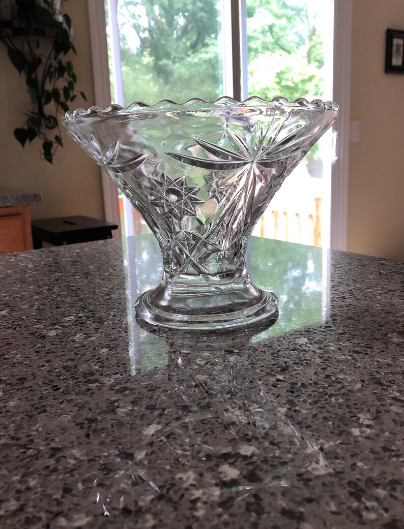 EAPC Large Punch Bowl Stand Early American Prescut Anchor Etsy