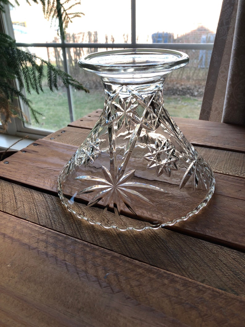 EAPC Large Punch Bowl Stand, Early American Prescut Anchor Hocking Etsy