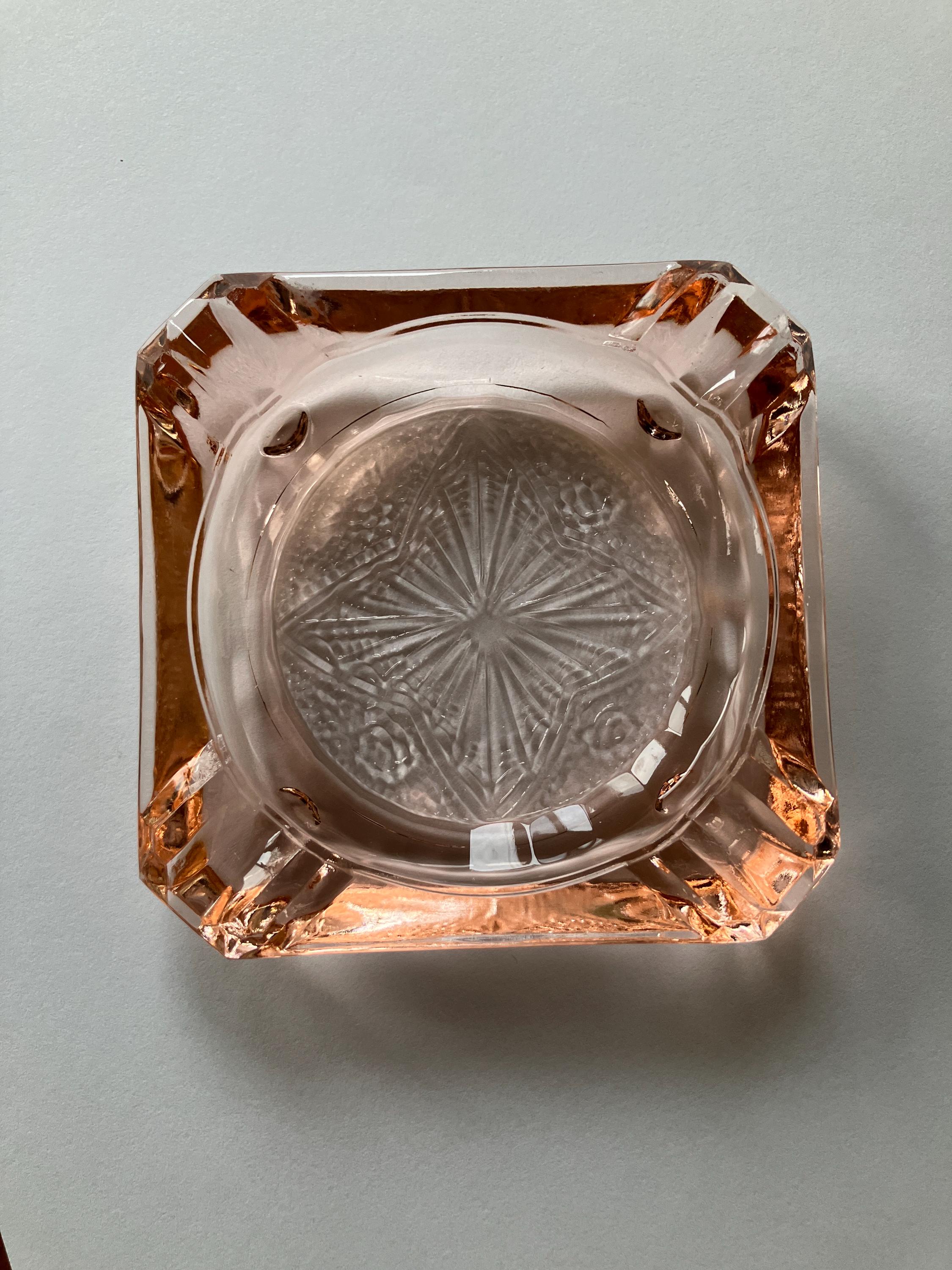 Pink Depression Ashtray