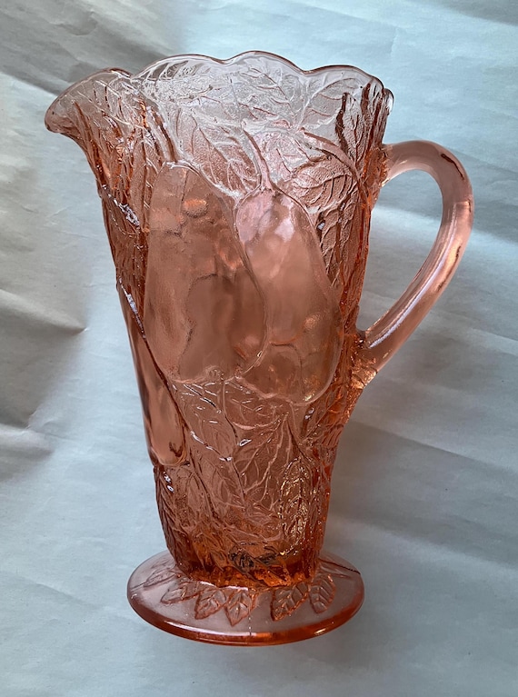 Indiana Glass Avocado #601 Sweet Pear Pink Depression Glass