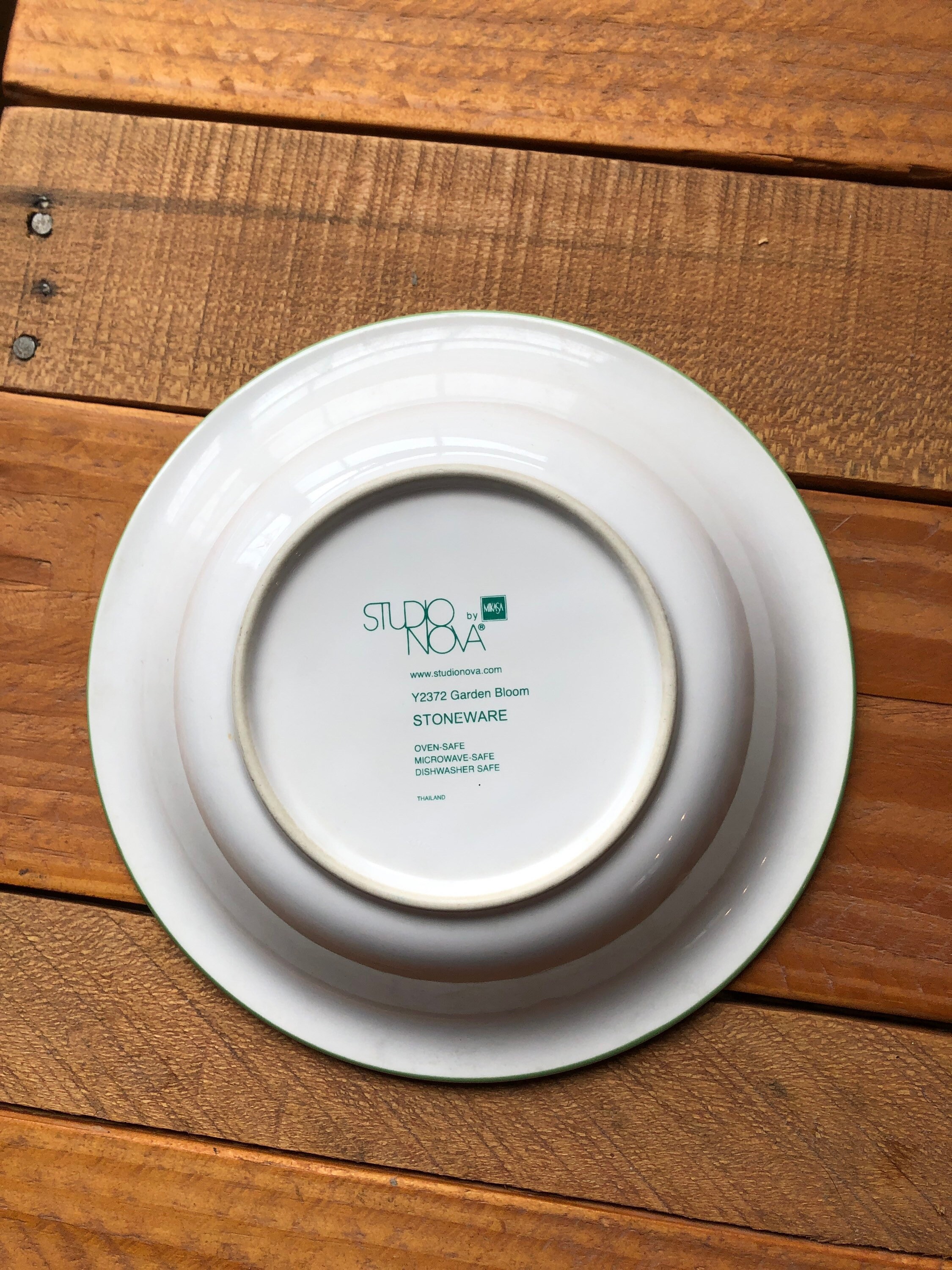 4 Garden Bloom Studio Nova Mikasa 8 Bowls Y2372 Stoneware Etsy UK