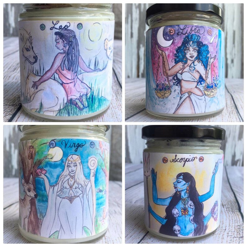 WHOLESALE Zodiac Set Zodiac Candles Wholesale Candles Bulk Etsy