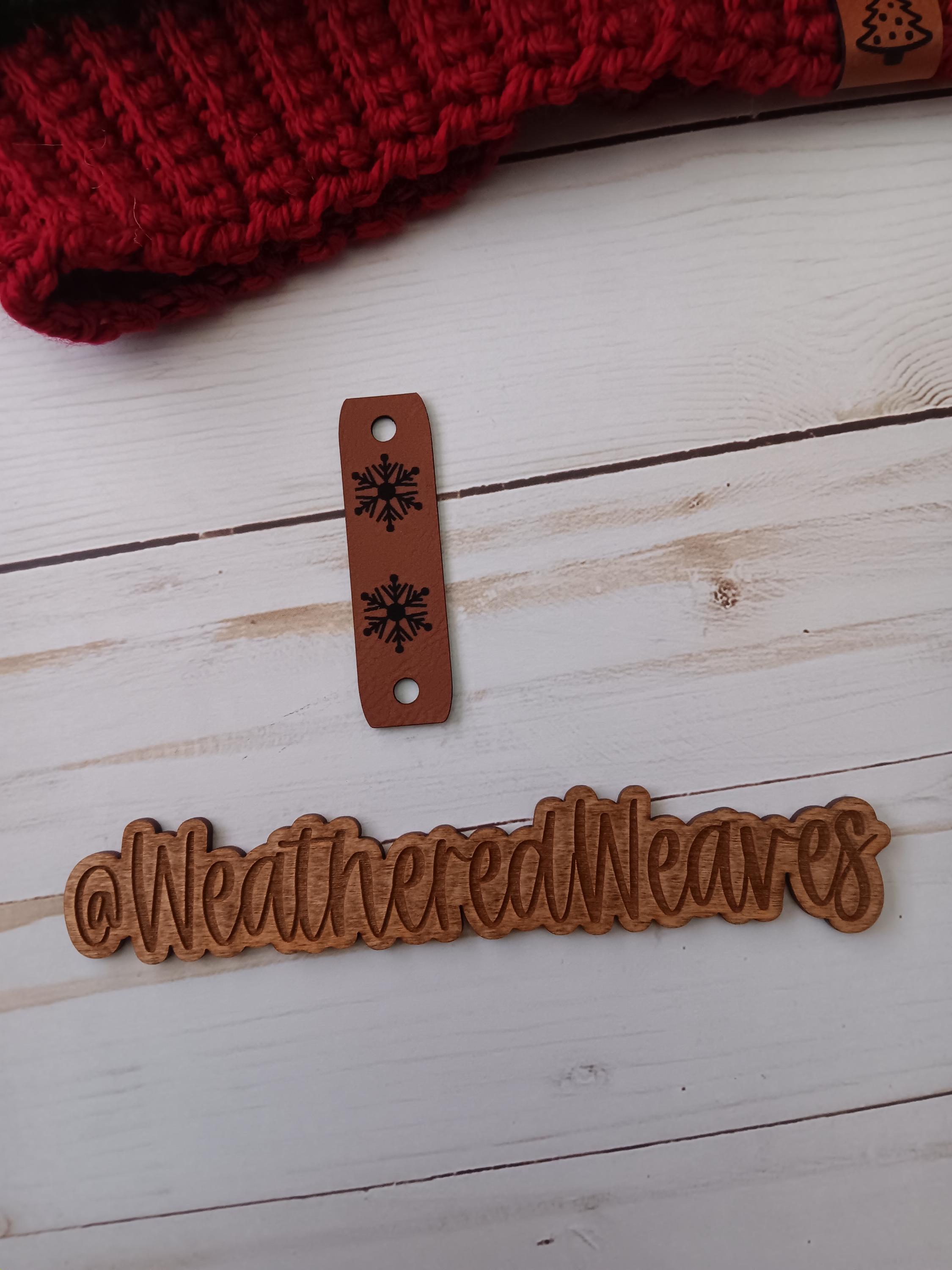 Made to Order Christmas Tree, Rivet Chicago Screw Label, No Sew Tags ...