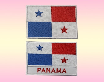 Vintage panama Part of an Old United Nations Set of Flags 27cm 16cm