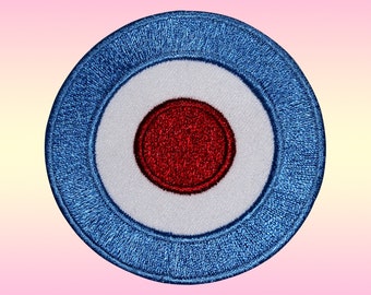 Trojan MOD Roundel In Italian Colours Iron On Patch | Iron-On Patches - Foto 6