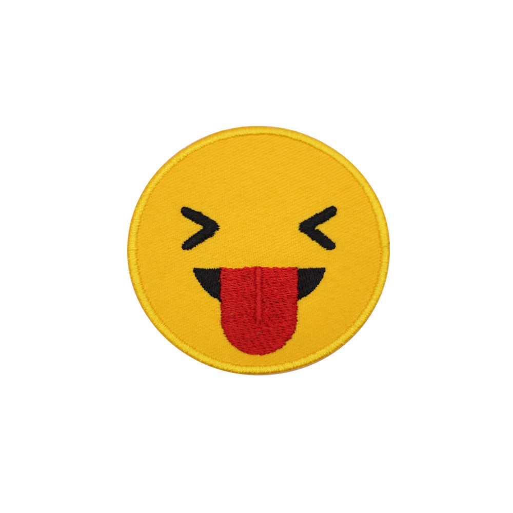 Smileys Emoji Patch Embroidered Iron on Patch Sew on Badge for Etsy