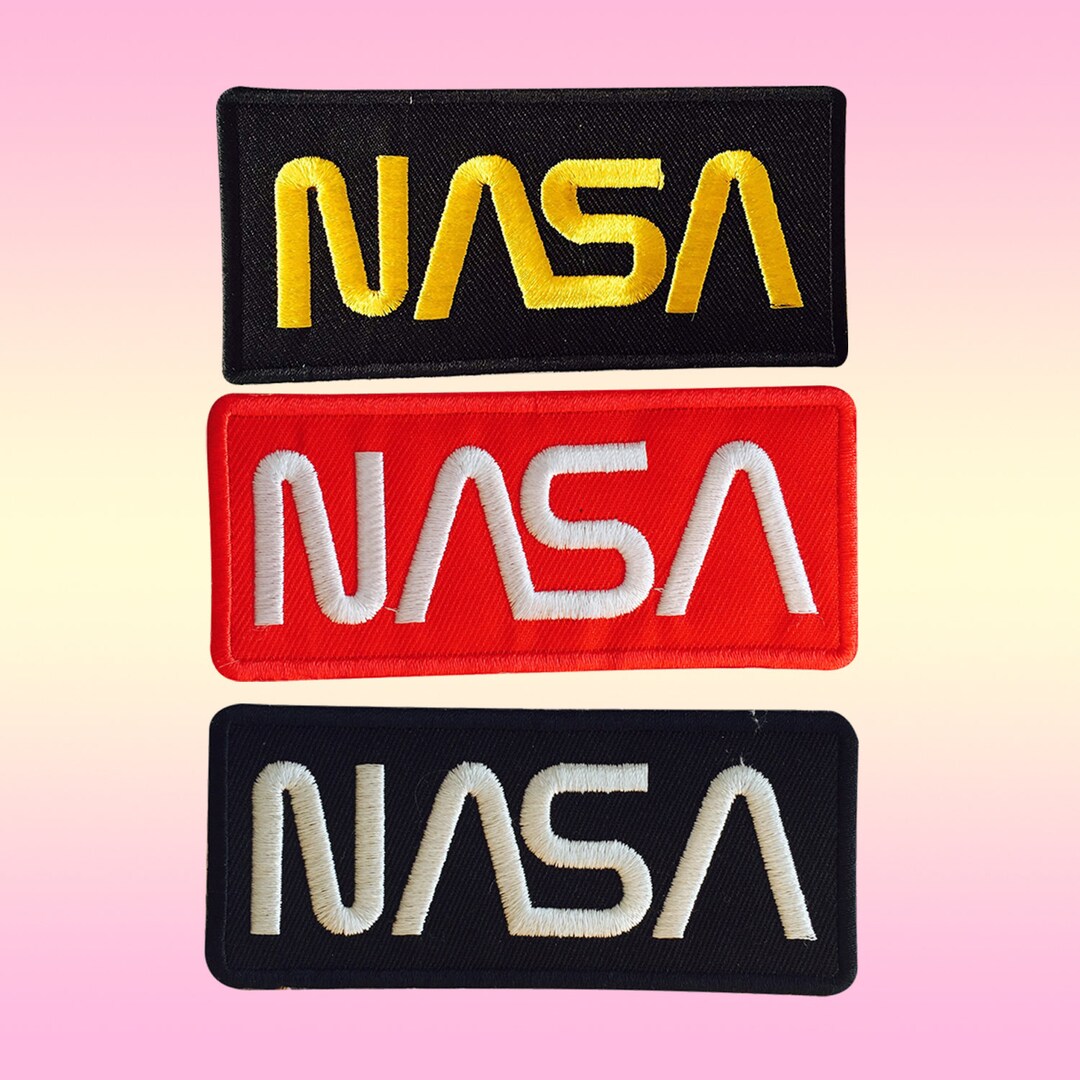NASA USA Embroidered Iron on Patch Sew on Badge - Etsy