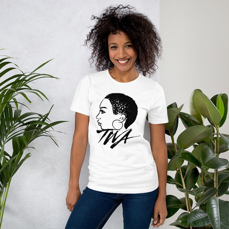 Tiny Weeny Afro Twa Short Natural Curly Hair T Shirt Etsy