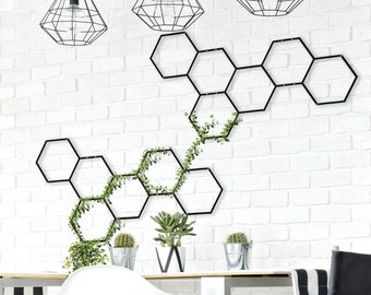 Honeycomb Wall Art Etsy
