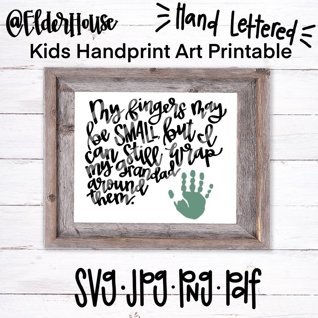 Biglietto Di Auguri Per Nonna Da Nipote – My Fingers May Be Small – Cartolina A5 Per Compleanno E Festa Della Mamma, Design Dolce E Personale - 6