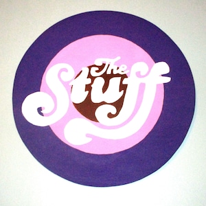 The Stuff wall  sign