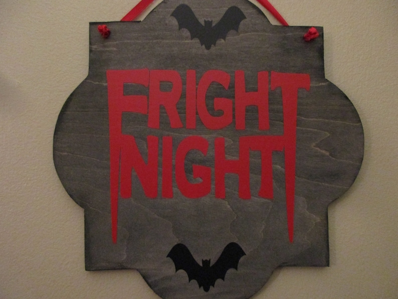 Fright Night Movie Sign - Etsy