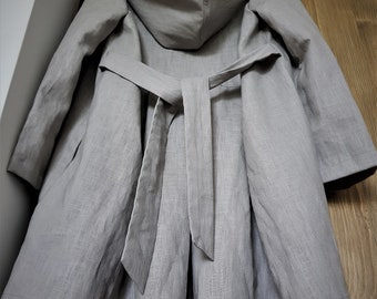 Linen coat