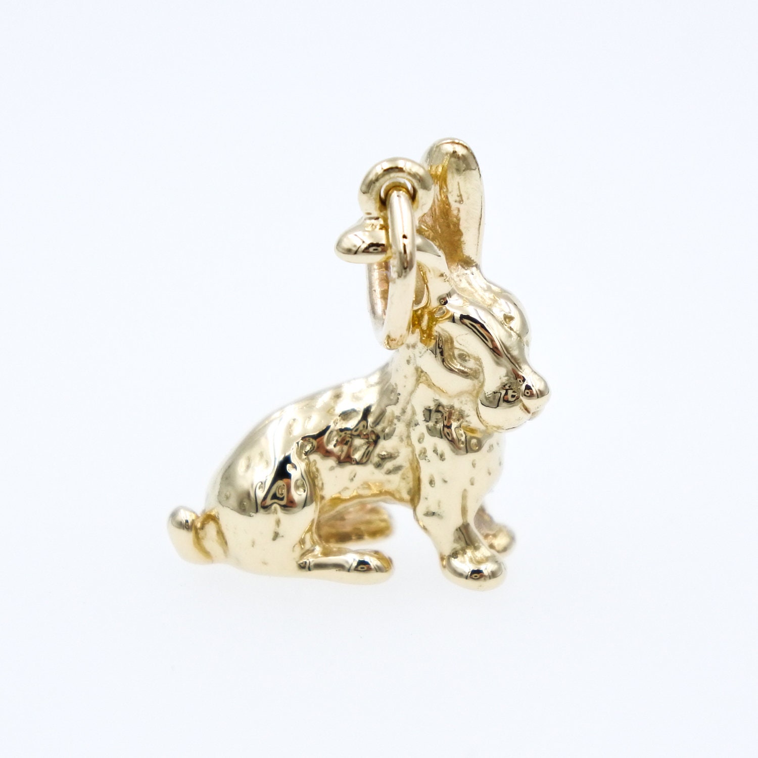 20x Enamel Flower Moon Rabbit Bunny Charms Pendants for Easter Jewelry  Making