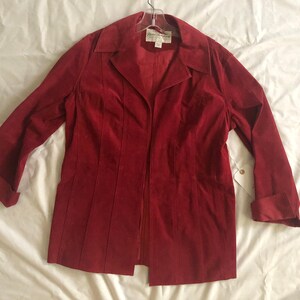 norm thompson suede jacket