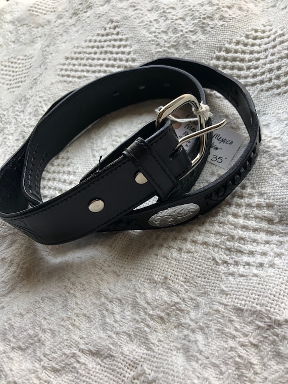 Woman’s leather belts never worn Accessories | Never Worn Square Buckle Faix Leather Belt In  main image 3