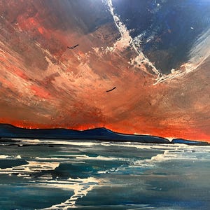 Blue Mountains Wild Atlantic Way A4 -273 Etsy