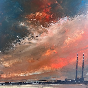 Dollymount verso Poolbeg A4 -198 Etsy
