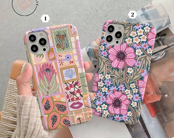 Funda de flores pintadas Redmi Note 12 11 Pro Xiaomi Mi 13 10 9 Pro Xiaomi Mi Max 3 2 Poco X3 NFC X5 Poco M5 Redmi 9C 8a Redmi A1 2022 cyc426