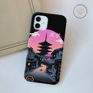 Japanese sunset case sony xperia 5 IV xperia 1 iii Xperia 10 IV sony xperia Pro-i sony XZ3 xperia 5 II sony XZ1 compact xperia Z3 cyc250