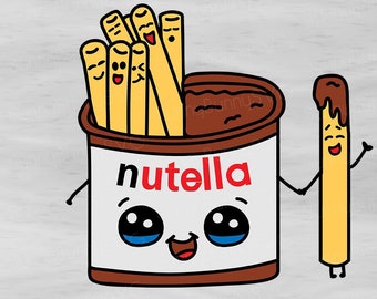 Nutella Svg Etsy