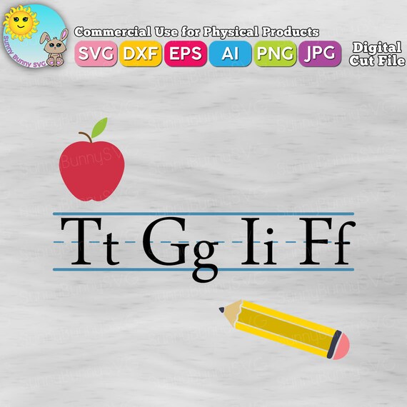 Download Tgif Svg Teacher Svg Pencil Svg Apple Svg Class Svg Etsy