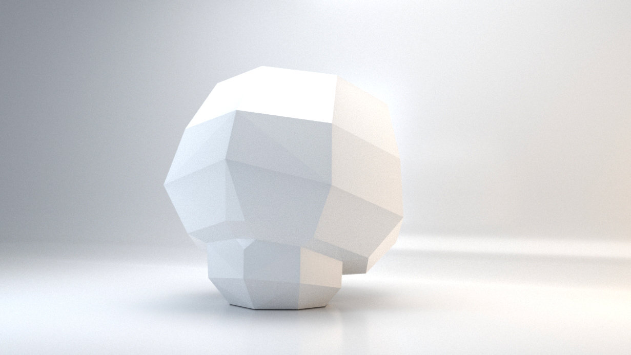 Super Mario Mushroom DIY Gift Kit, DIY Paper Sculpture, Game, Low Poly ...