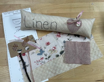 Pattern and Kit: LINEN Skinny Pillow