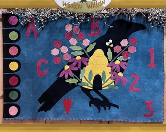 Wing of the Crow Book 4 Summer Wool Applique Project and Pattern Book