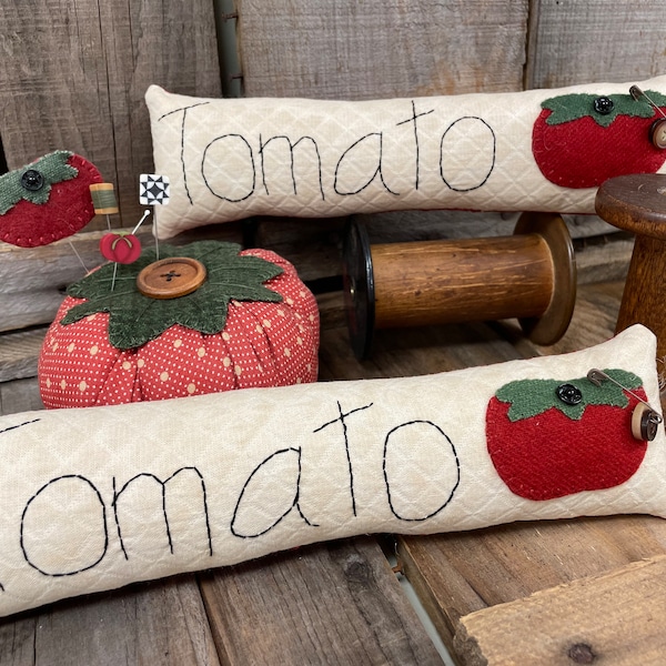 Tomato Skinny Pillow Digital Pattern