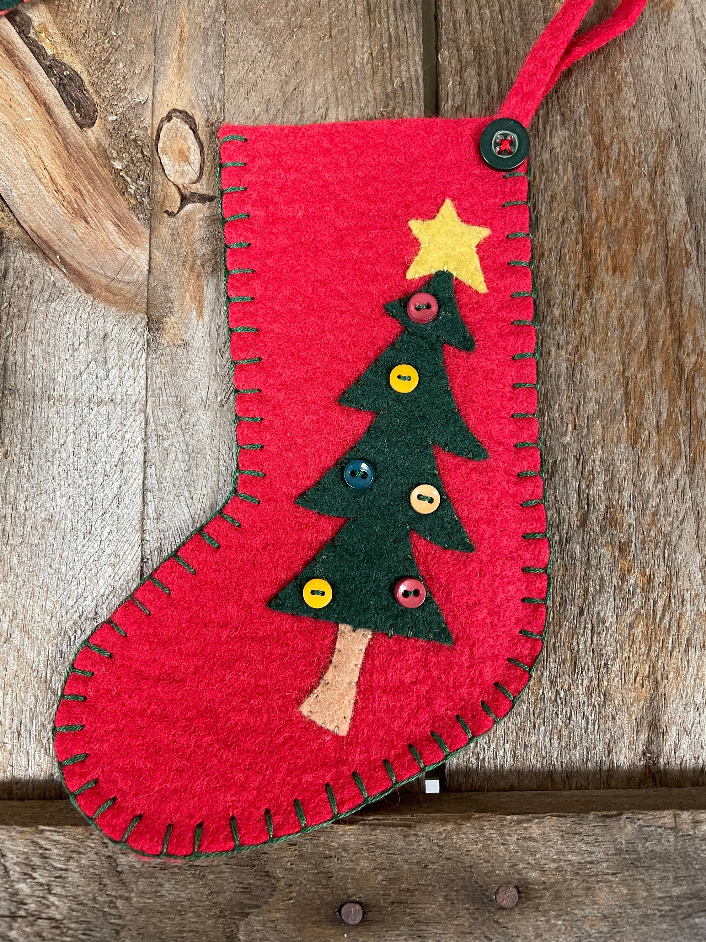 Gift Card Holder Wool Felt Appliqué Kit - Stitched Modern