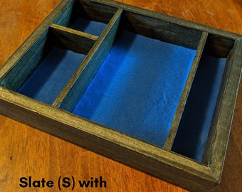 Handmade Dice Tray, Spell Card Holder, Dice Box, Custom Dice Tray, Desk Dice Storage, Dnd Storage Box, Dice Rolling Tray, The Apprentice