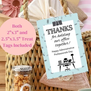 Thank You Gift Tags, Appreciation Treat Tags, Staff Appreciation Gift Tags, Printable Treat Tags, Coworker Treat Tags