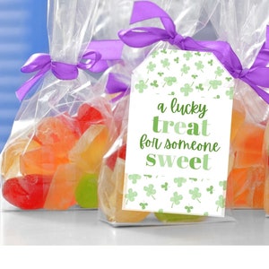 St Patricks Day Treat Tag, St Patricks Day Tag, A Little Treat Tag, Printable St Patricks Tag, Shamrock Treat Tag, Teacher Tag