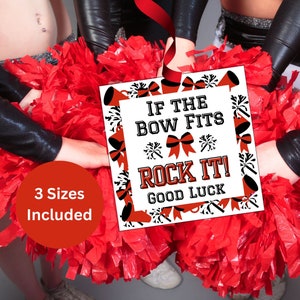 Etiqueta de porrista, etiqueta de golosina para porristas, etiqueta de buena suerte para porristas, etiqueta de refrigerio para porristas, etiqueta de porrista imprimible, etiqueta de porrista, etiqueta de animadora, campamento de porristas