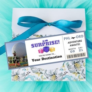 Editable Boarding Pass Ticket, Surprise Airplane Ticket, Boarding Pass Ticket Template, Editable Boarding Pass, Surprise Boarding Pass