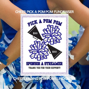 Cheerleading Fundraiser, Cheer Fundraiser, Sport Calendar Fundraiser, Cheer Fundraiser Printable, Cheerleading Fundraiser Flyer, Cheer Flyer