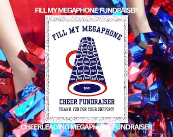 Cheerleading Fundraiser, Cheer Fundraiser, Sport Calendar Fundraiser, Cheer Fundraiser Printable, Cheerleading Fundraiser Flyer, Cheer Flyer